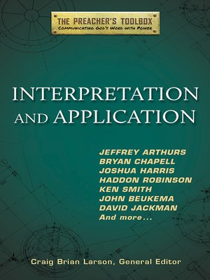 cover image of Interpretation and Application